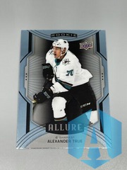 Alexander True 2020-21 Upper Deck Allure High SP Rookie RC #107 San Jose Sharks